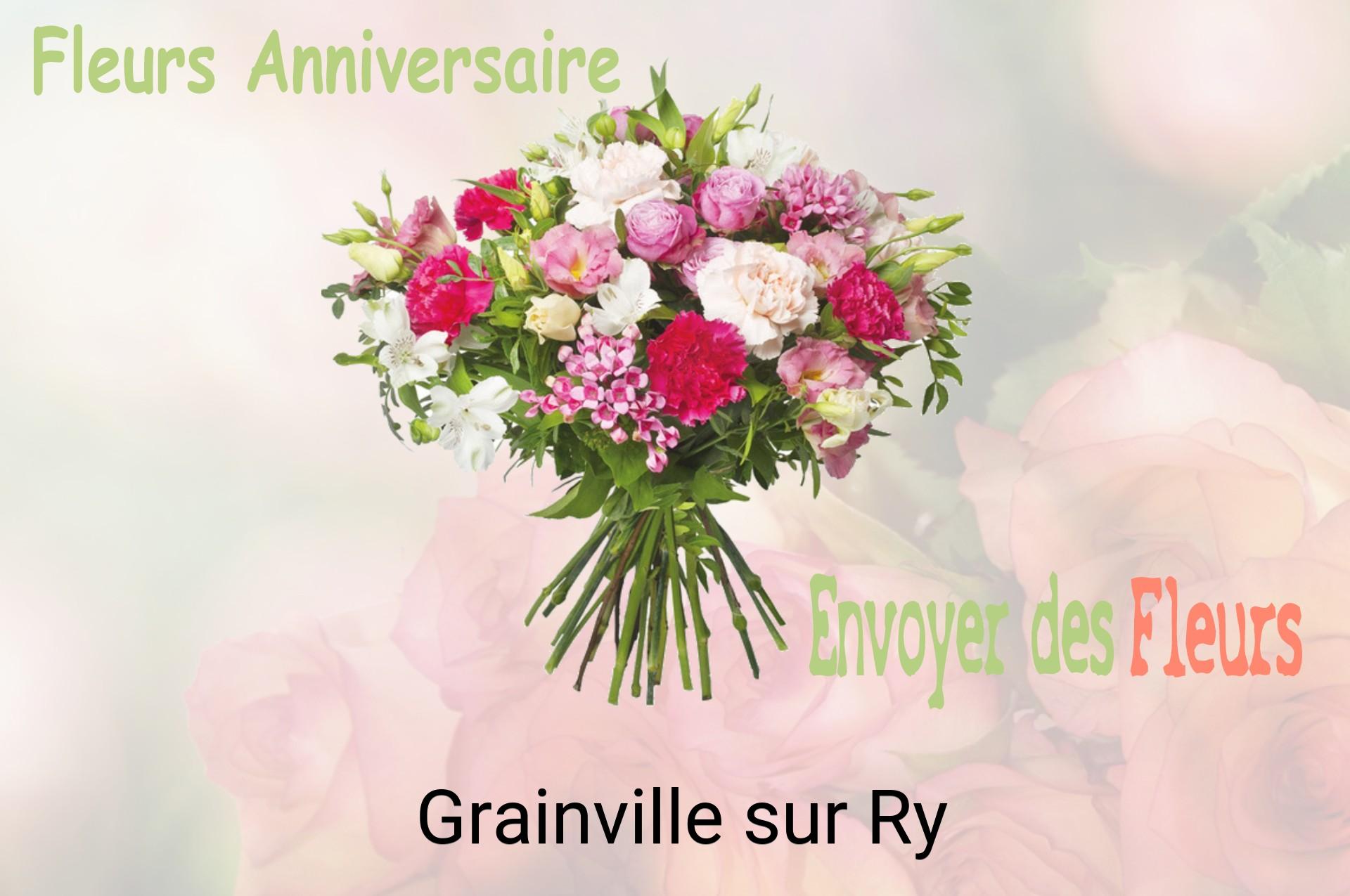 Bouquet de fleurs d’anniversaire livré à Grainville-sur-Ry